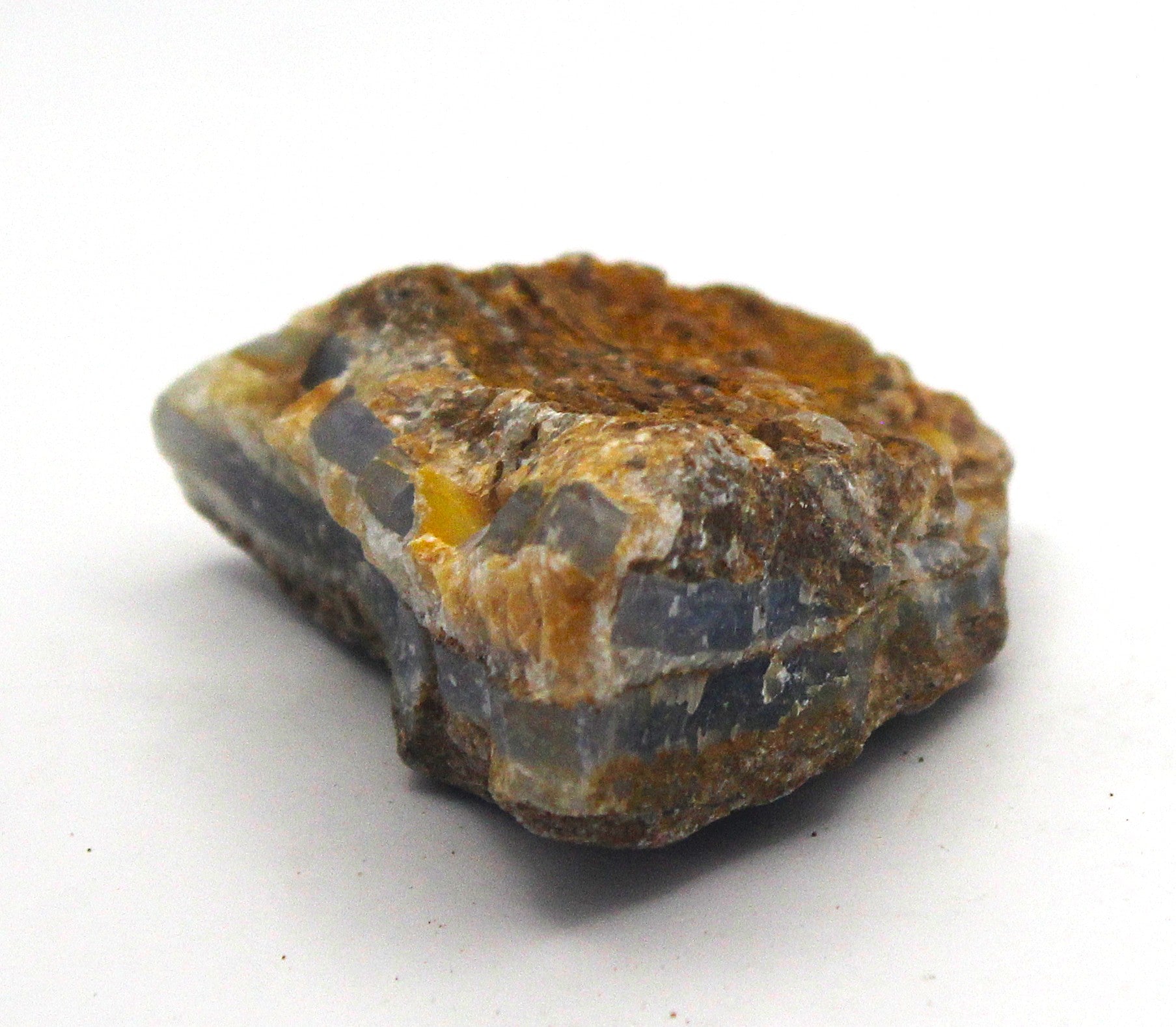 Raw Blue Lace Agate – Natural Rough Stone for Calm & Gentle Communication | | Wiccan Center
