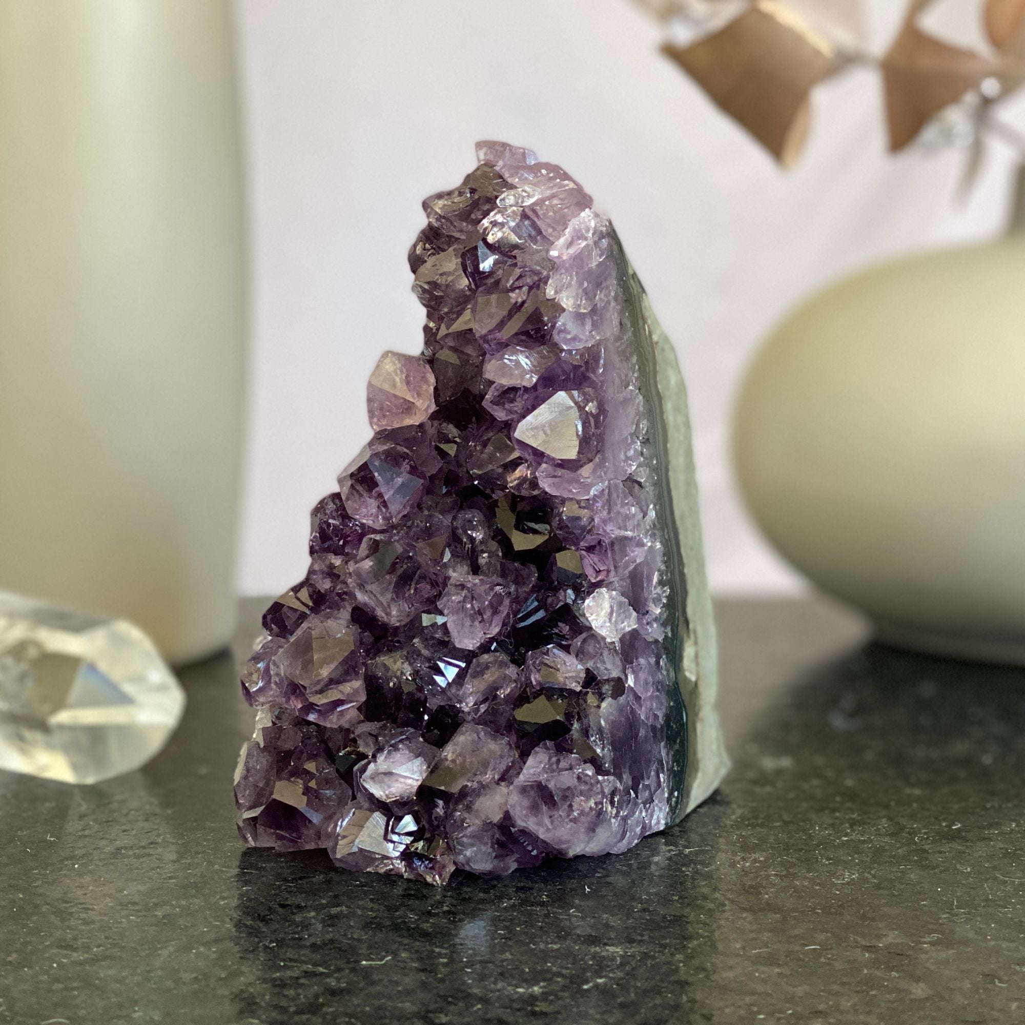Raw Amethyst Gemstone Rock for sale, Cathedral Amethyst | Amethyst Geodes | Wiccan Center