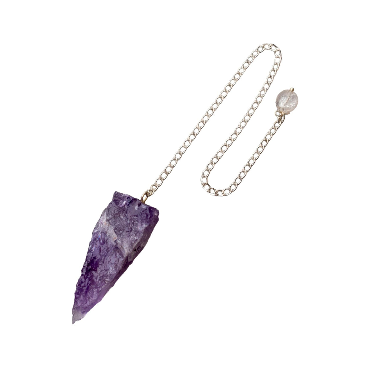 Raw Amethyst Pendulum | Religious Items | Wiccan Center