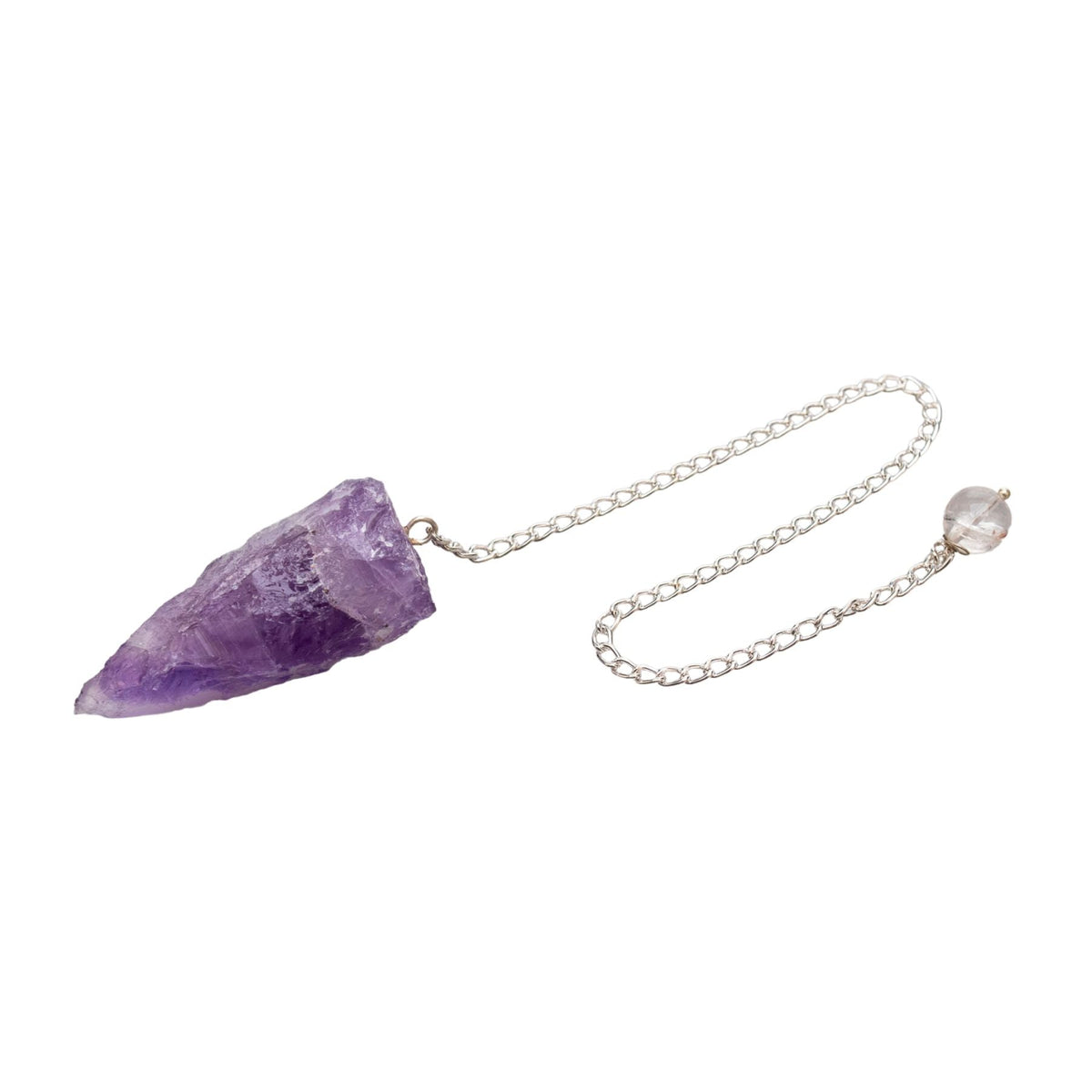 Raw Amethyst Pendulum | Religious Items | Wiccan Center