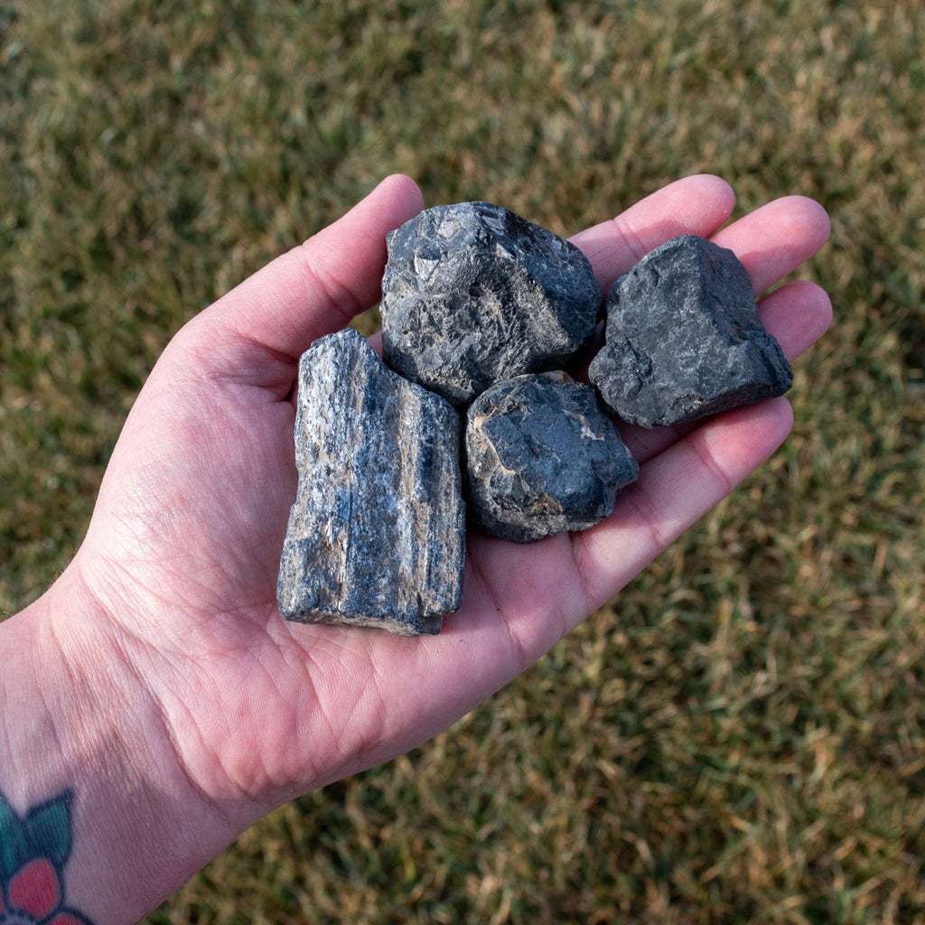 Black Tourmaline Raw 1lb | Rocks & Fossils | Wiccan Center