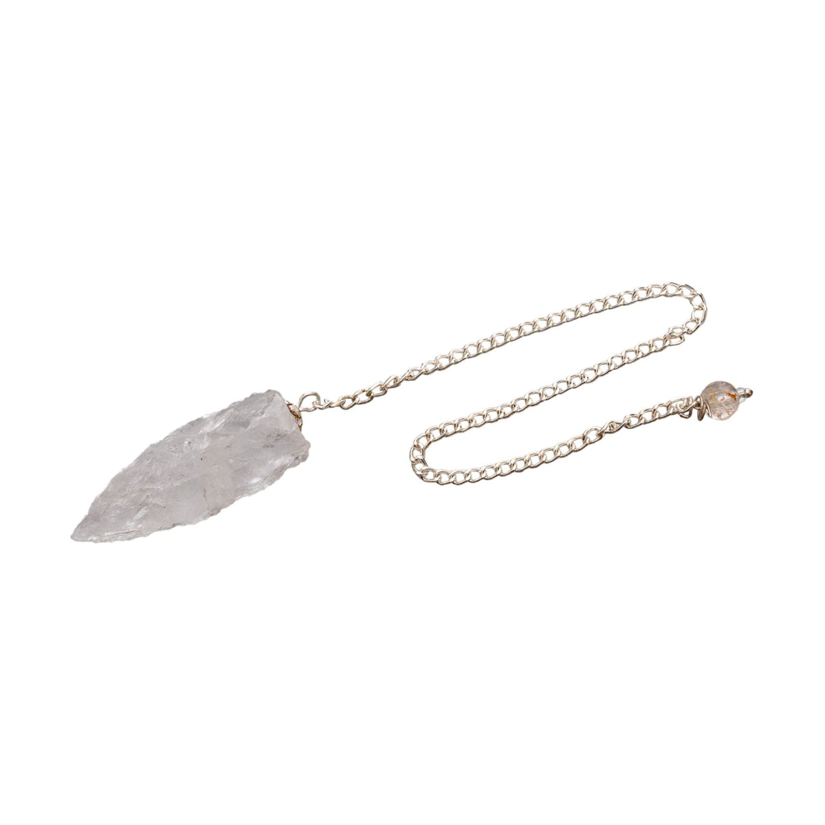Raw Clear Quartz Pendulum | Religious Items | Wiccan Center
