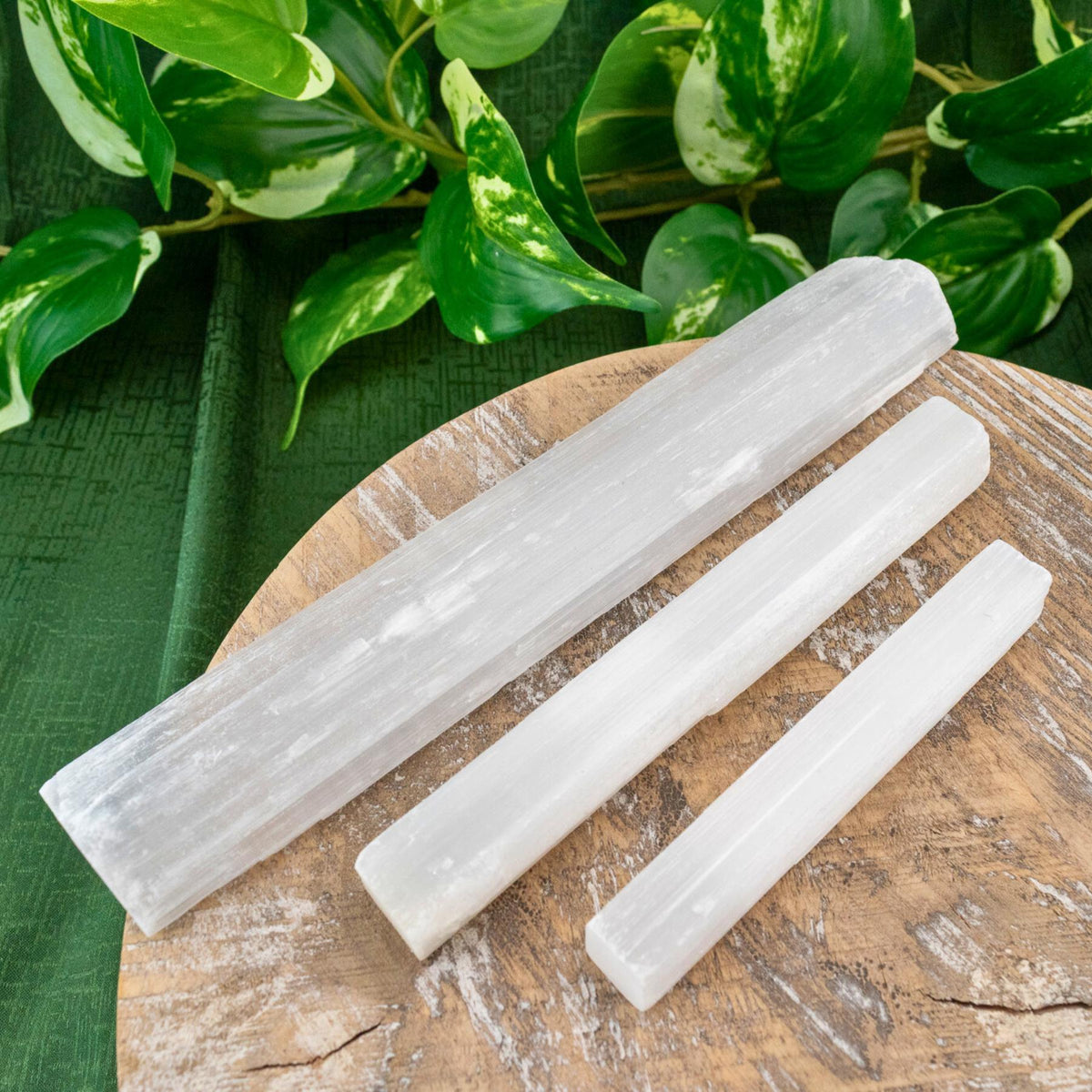 Raw Selenite Wand | Religious Items | Wiccan Center