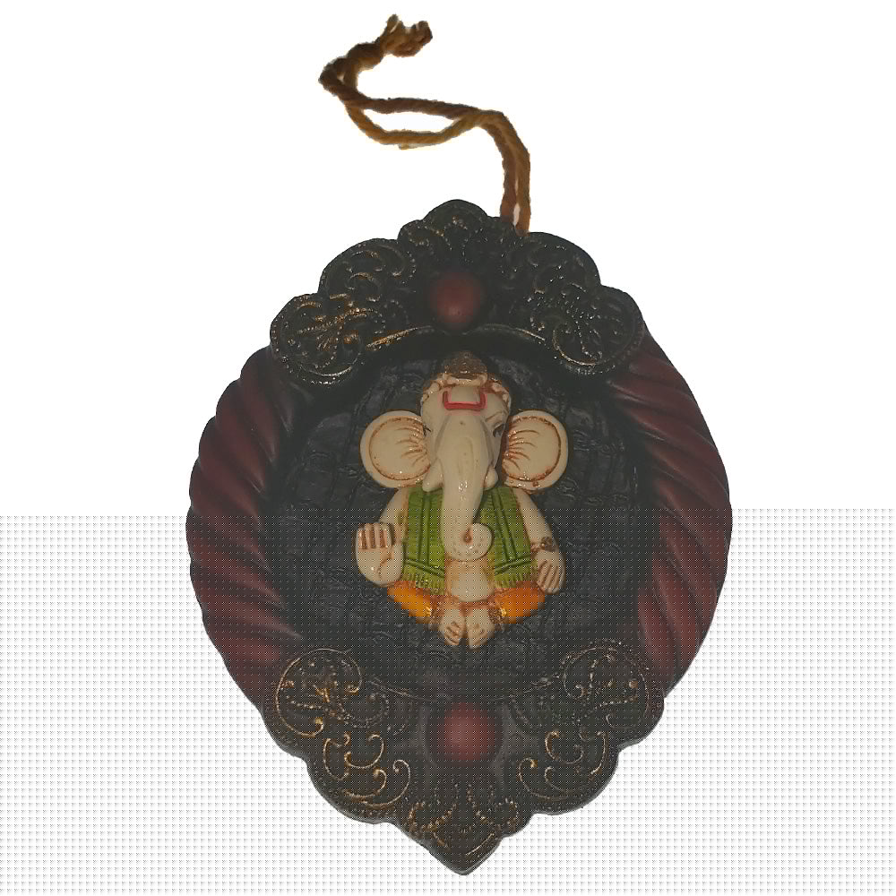 Ganesha Figurine Small Deity Ornament Hindu Blessing | Jewelry & Watches | Wiccan Center