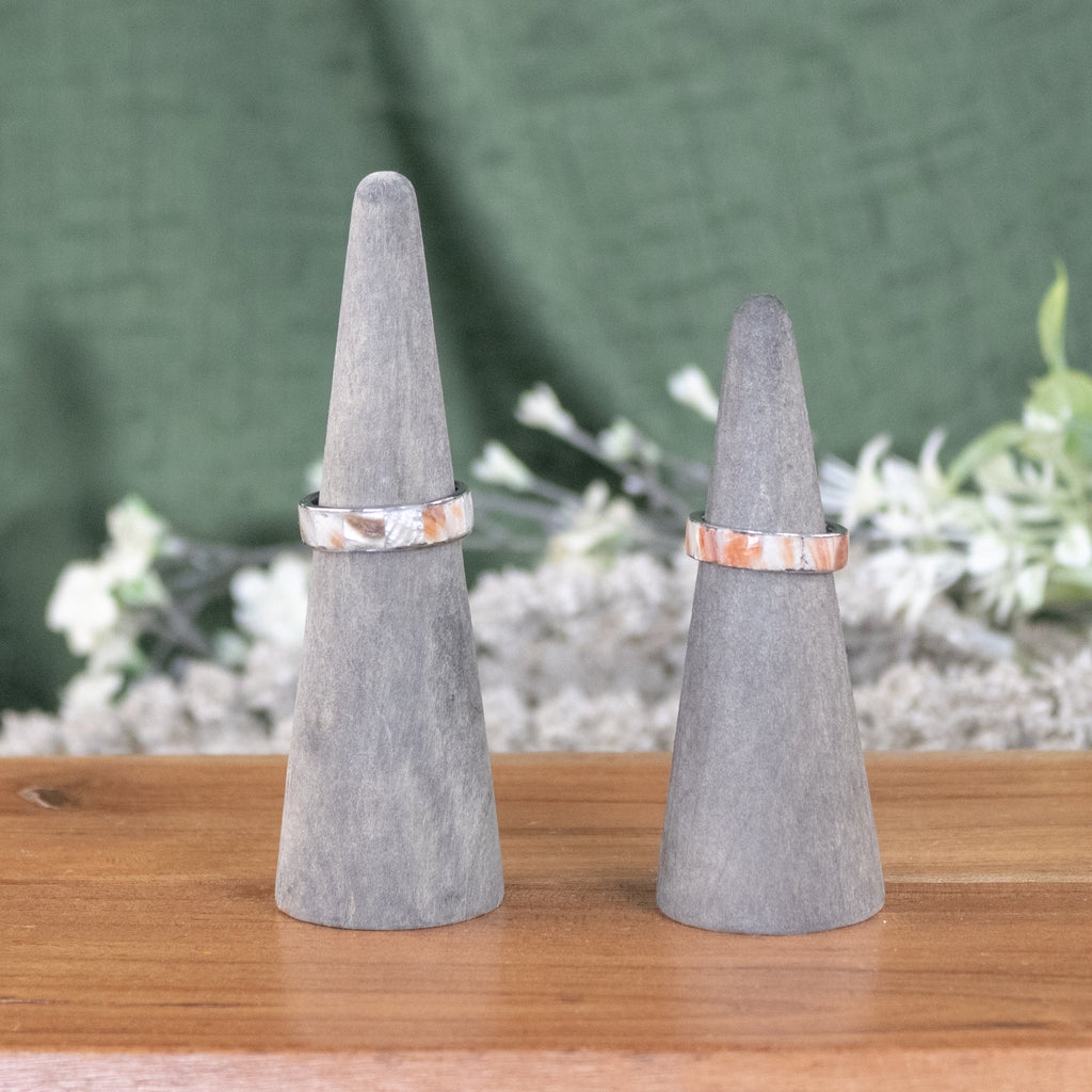 Red Abalone Shell Ring | | Wiccan Center