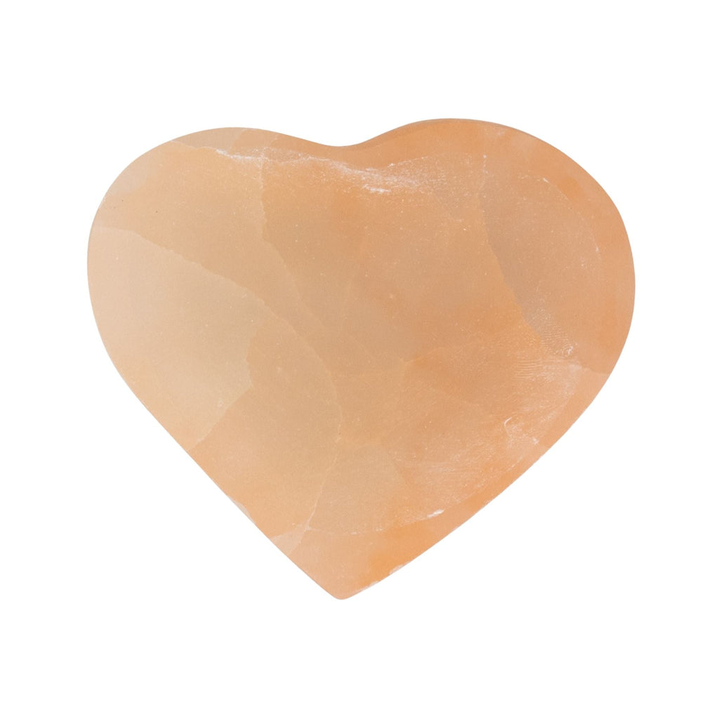 Red Selenite Heart Shaped Bowl | Religious Altars | Wiccan Center