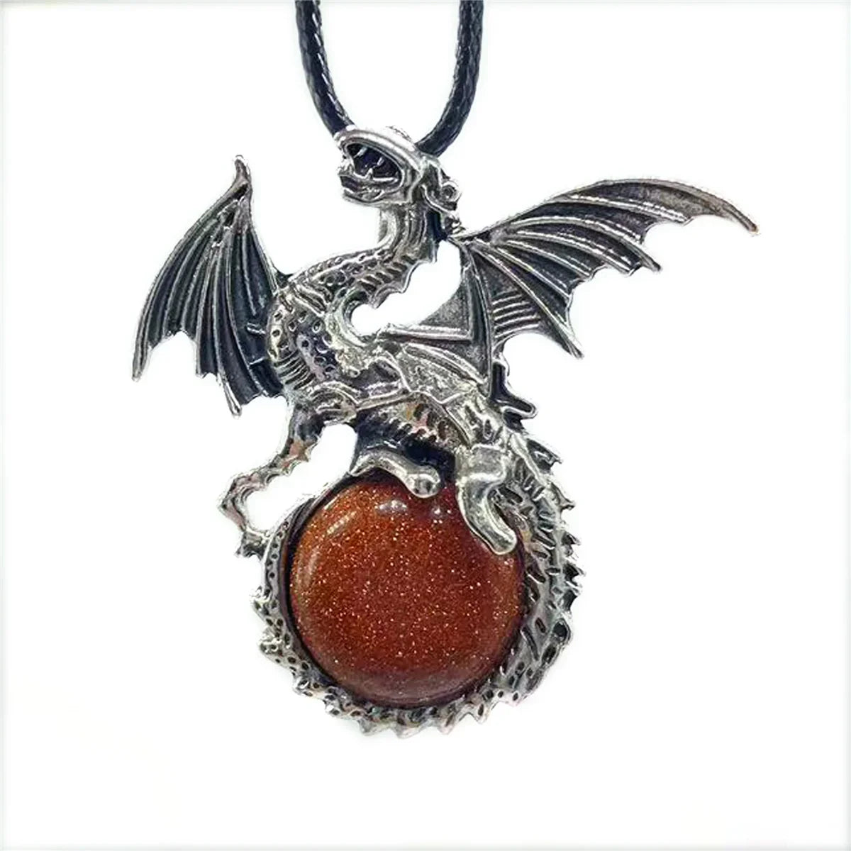 Crystal Circle Dragon Necklaces | necklace | Wiccan Center