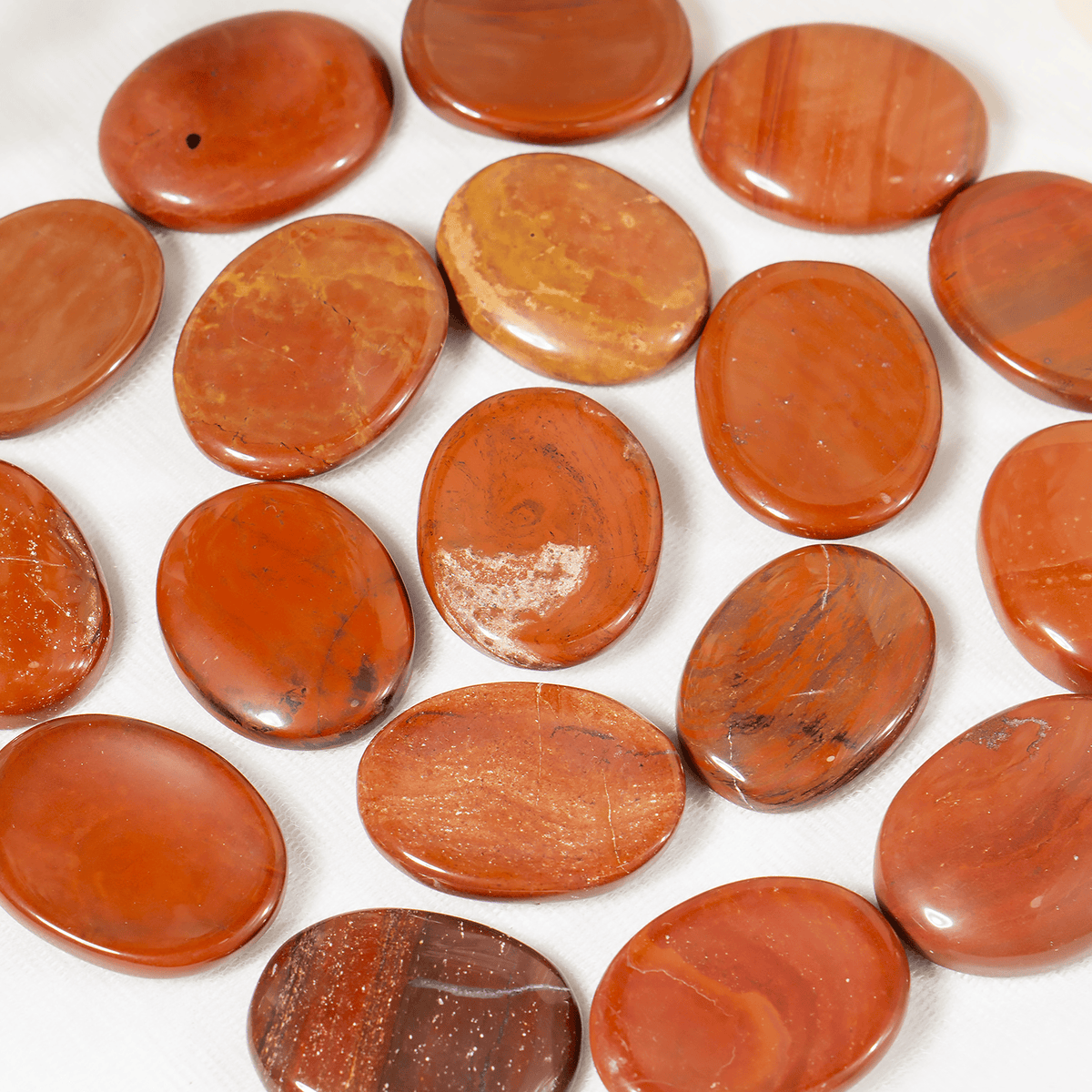 Red Jasper Pocket Stones (Generosity and Balance)