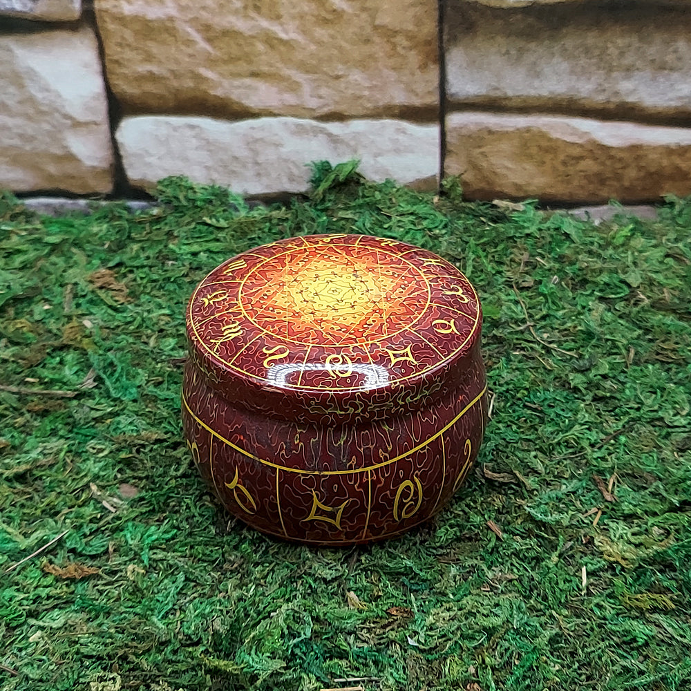 Ritual Tin Candle w/Crystals | Candle | Wiccan Center