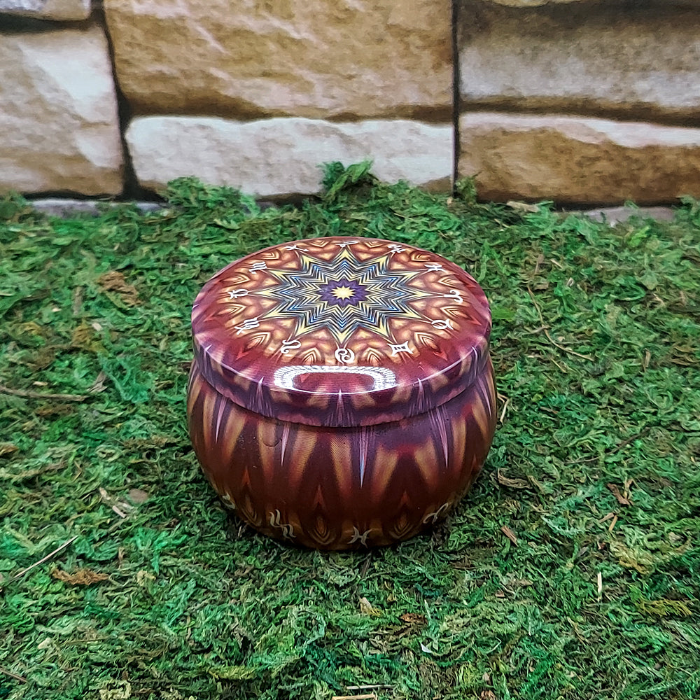 Ritual Tin Candle w/Crystals | Candle | Wiccan Center