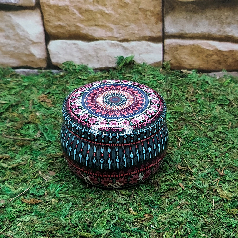 Ritual Tin Candle w/Crystals | Candle | Wiccan Center