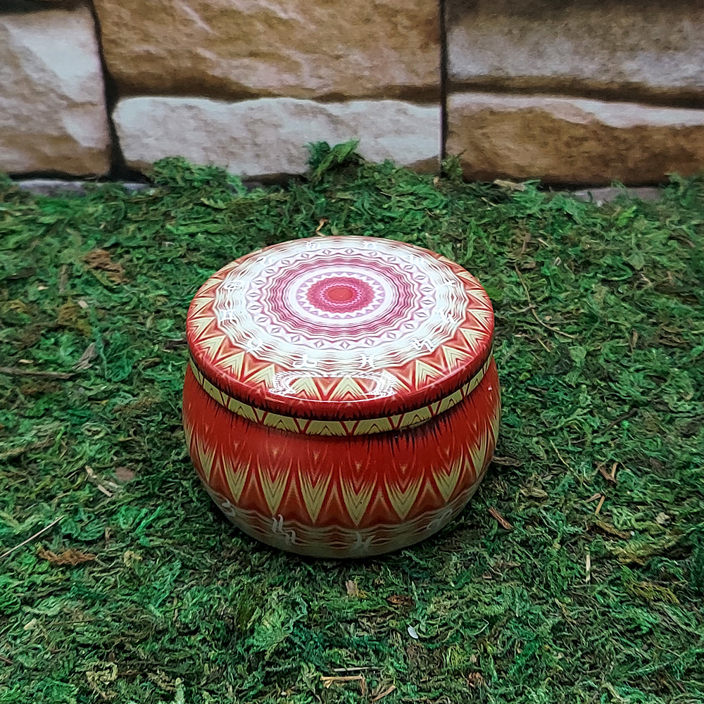 Ritual Tin Candle w/Crystals | Candle | Wiccan Center