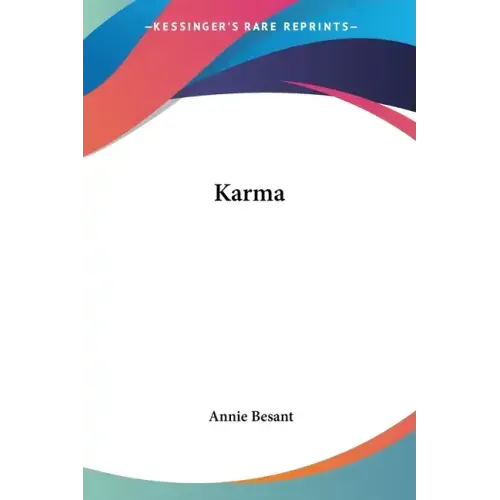 Karma - Paperback