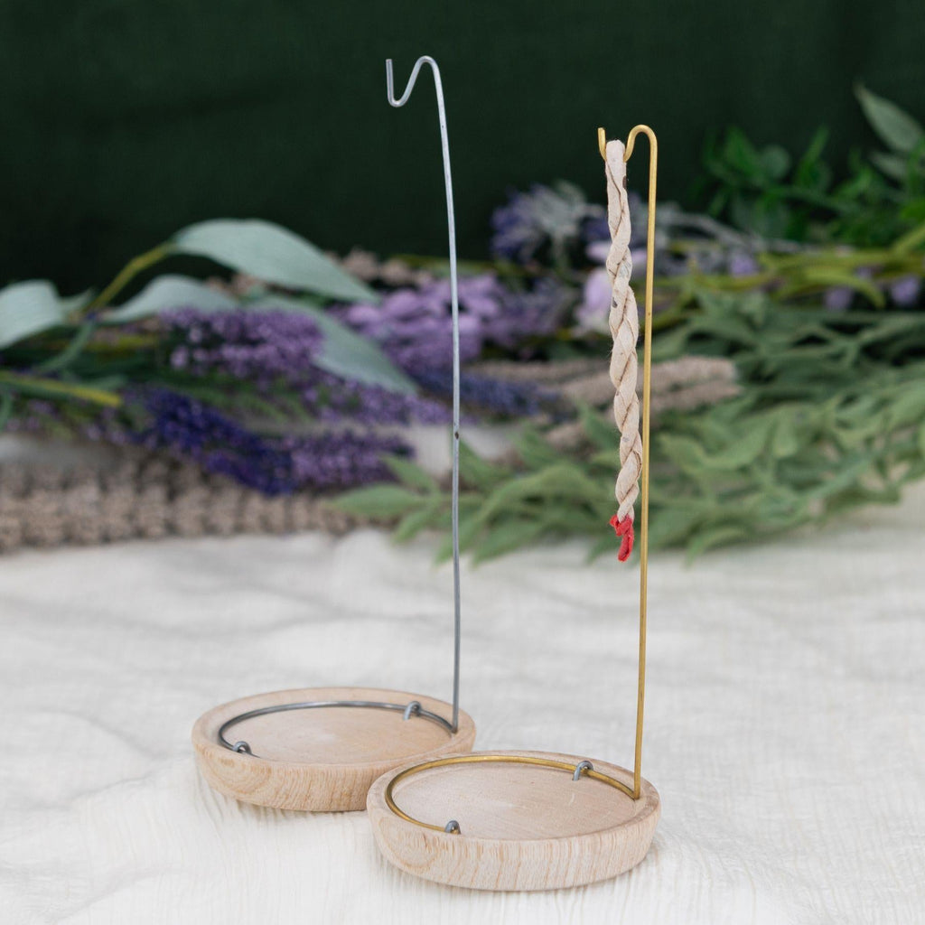 Wood Rope Incense Burner | | Wiccan Center