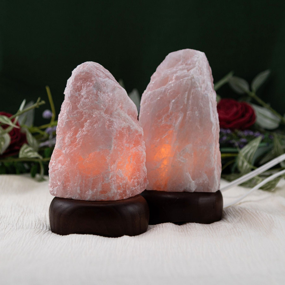 Rough Rose Quartz Lamp | Crystals | Wiccan Center