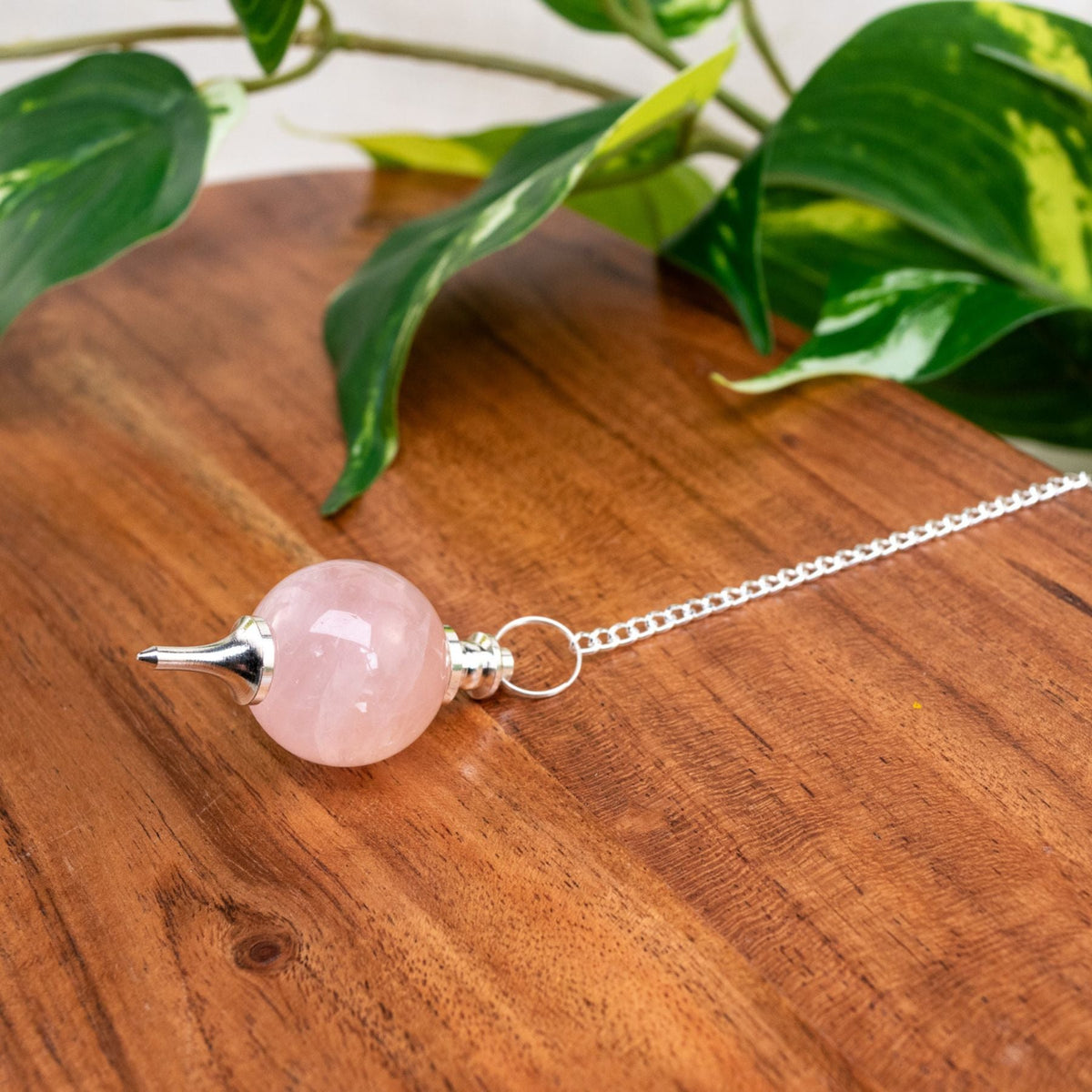 Rose Quartz Sephoroton Pendulum | | Wiccan Center