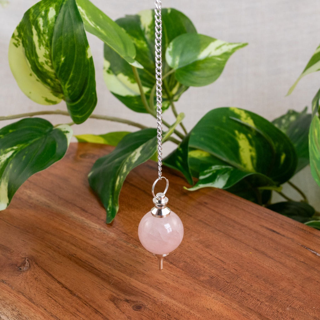 Rose Quartz Sephoroton Pendulum | | Wiccan Center
