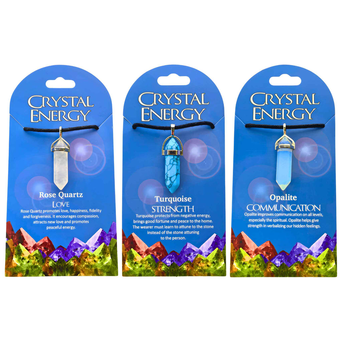 Crystal Energy Pendant Necklace