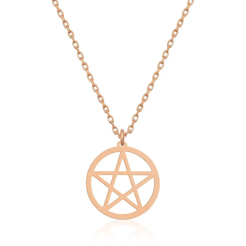 Pentacle Chain Necklace | necklace | Wiccan Center