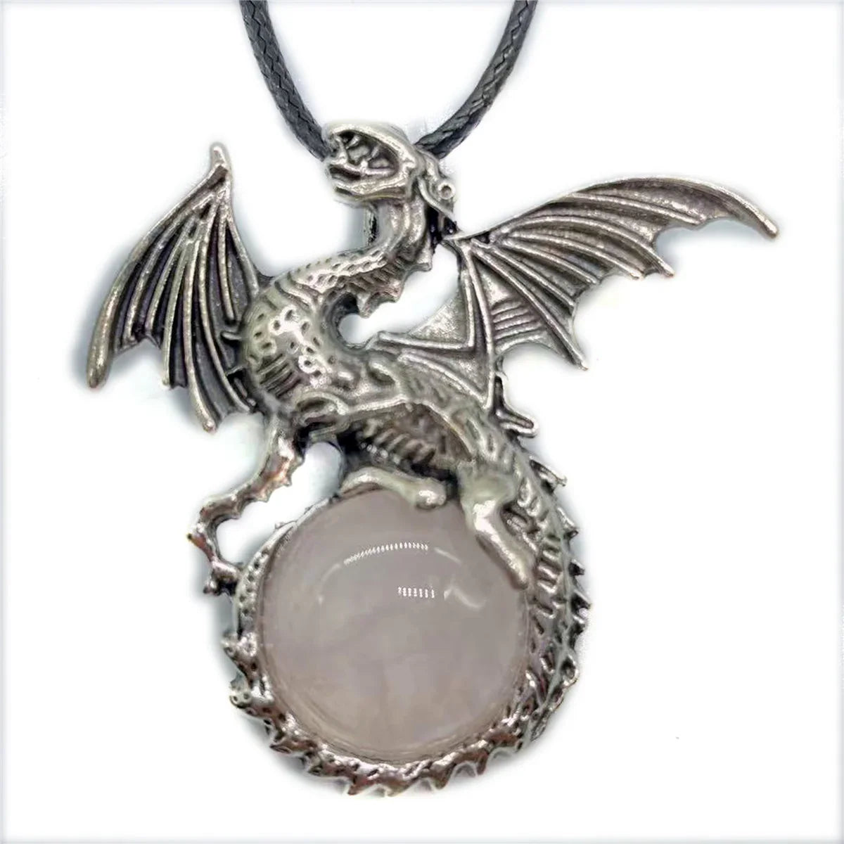 Crystal Circle Dragon Necklaces | necklace | Wiccan Center