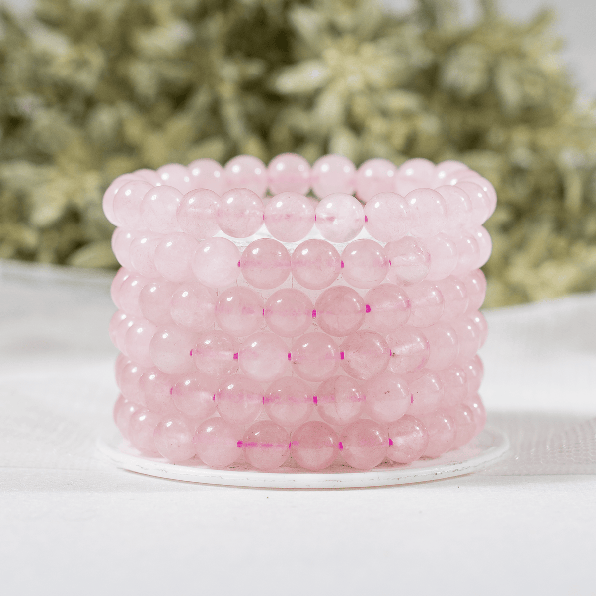 Rose Quartz Bracelet (Self-Love and Concentration)