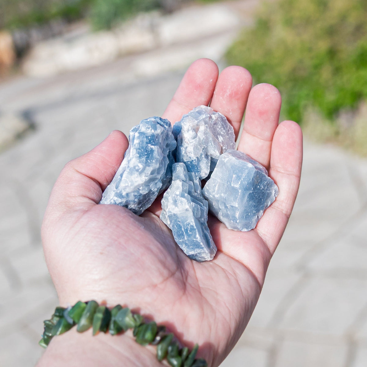 Blue Calcite Raw 1lb | Crystals | Wiccan Center