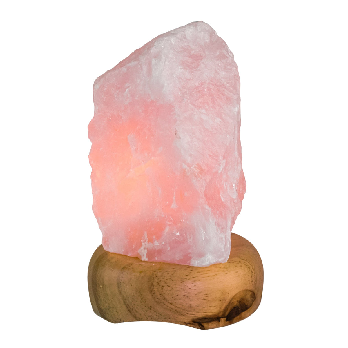 Rough Rose Quartz Lamp | Crystals | Wiccan Center