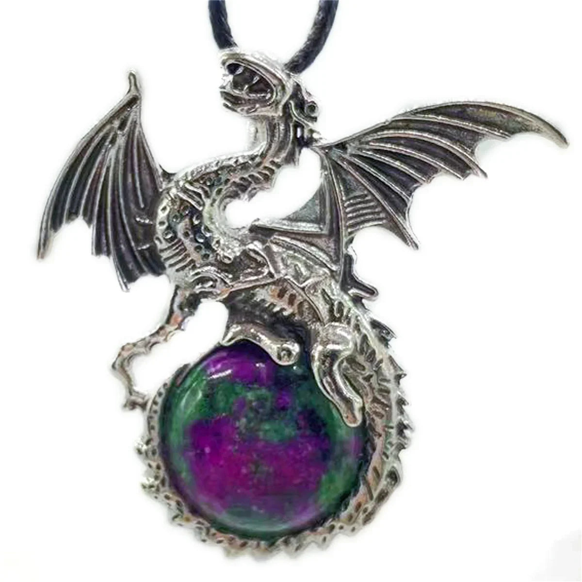 Crystal Circle Dragon Necklaces | necklace | Wiccan Center