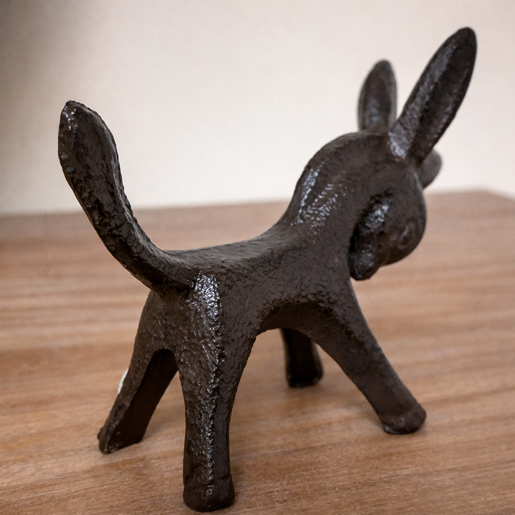 Cast Iron Donkey Figurine | | Wiccan Center
