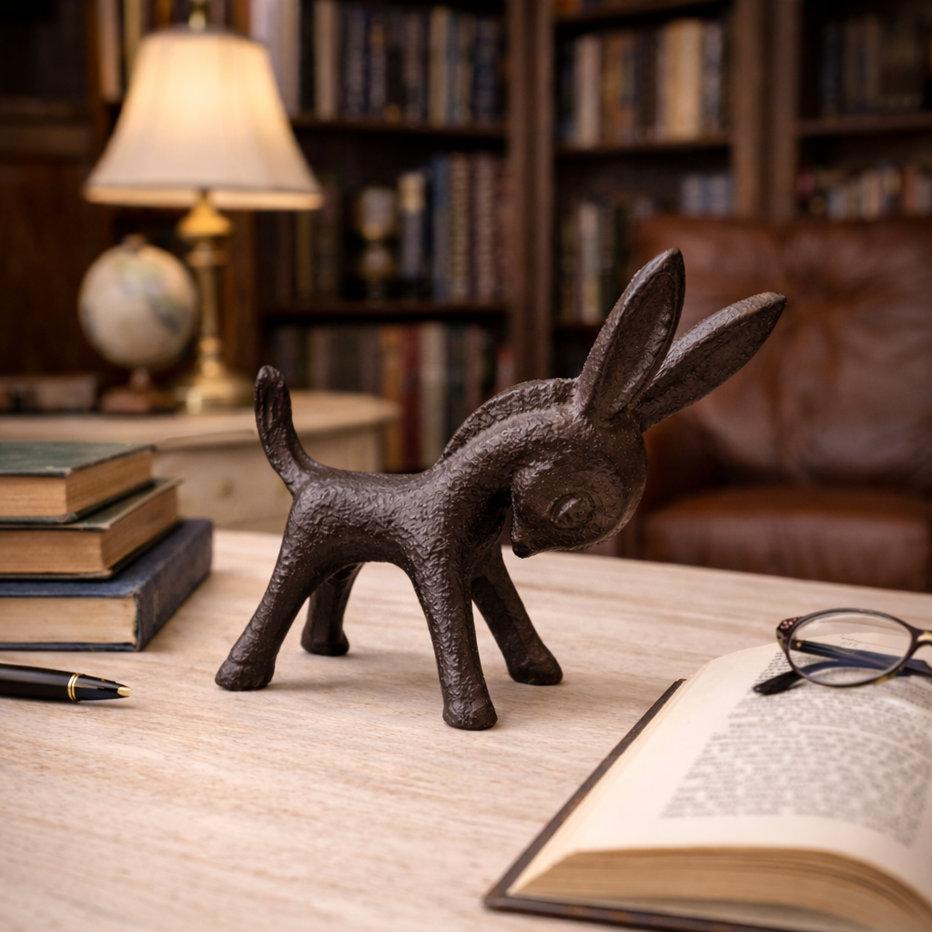 Cast Iron Donkey Figurine | | Wiccan Center