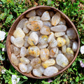 Rutilated Quartz Tumbled | Crystals | Wiccan Center