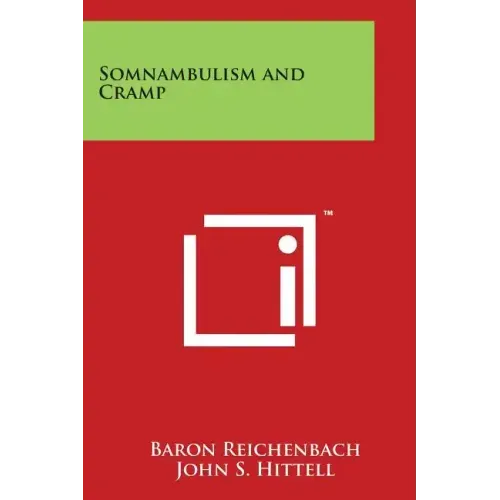 Somnambulism and Cramp - Paperback