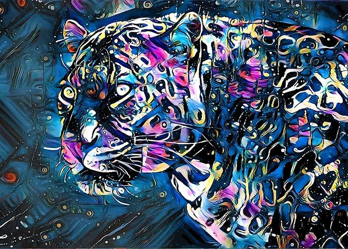 Vapour Abstract Animals Oil Painting Poster Vintage Abstract Oil Painting Animals Art Decor Home Room Aesthetic Canvas Prints