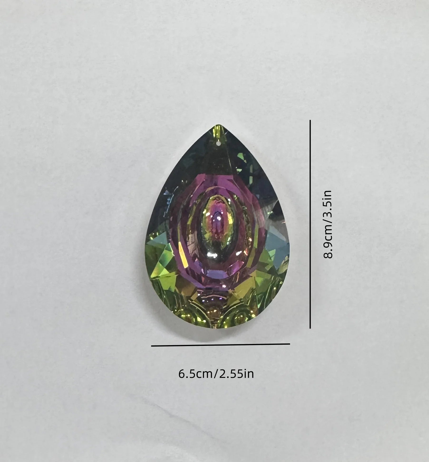 Large Crystal Rainbow Prism Pendant Sun Catcher Hanging Decor with Light Refraction Wedding Decor Home Wedding Party Decoration | | Wiccan Center