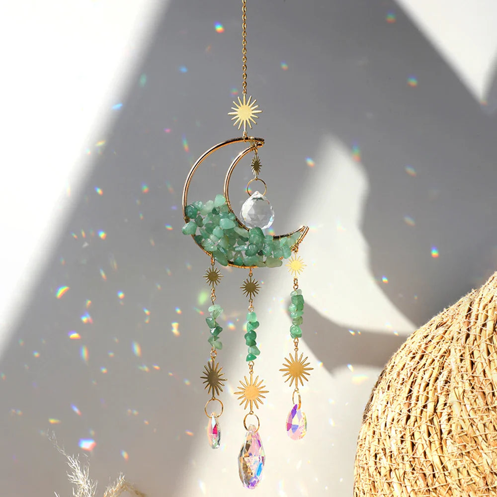 Crystal Moon Suncatchers | suncatchers | Wiccan Center