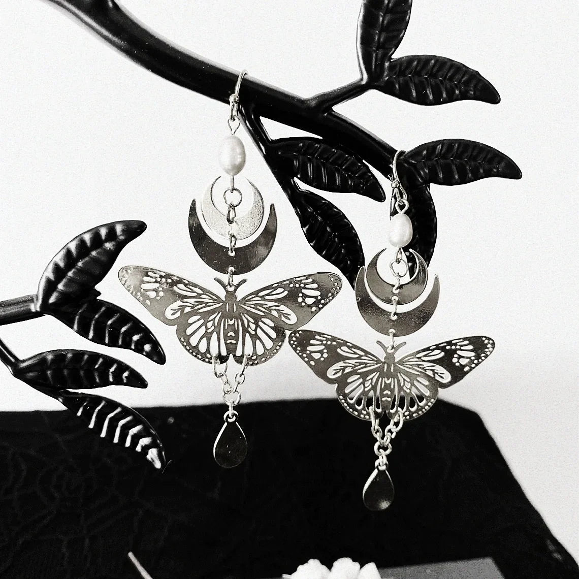 Assorted Moth & Butterfly Dangle Earrings | earrings | Wiccan Center