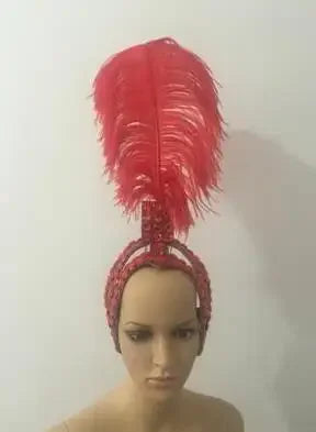 The Stardust Sahara – Mohawk Feather Carnival & Samba Headdress | Headdress | Wiccan Center