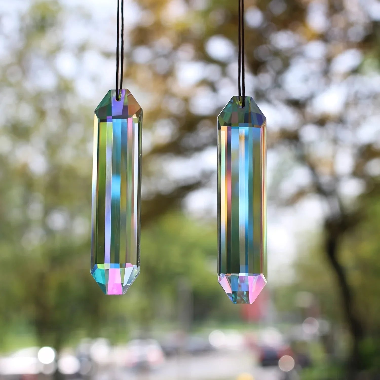 2pcs 12mm Crystal Sun Catchers Wedding Decor Home Wedding Party Decoration Ornament | | Wiccan Center