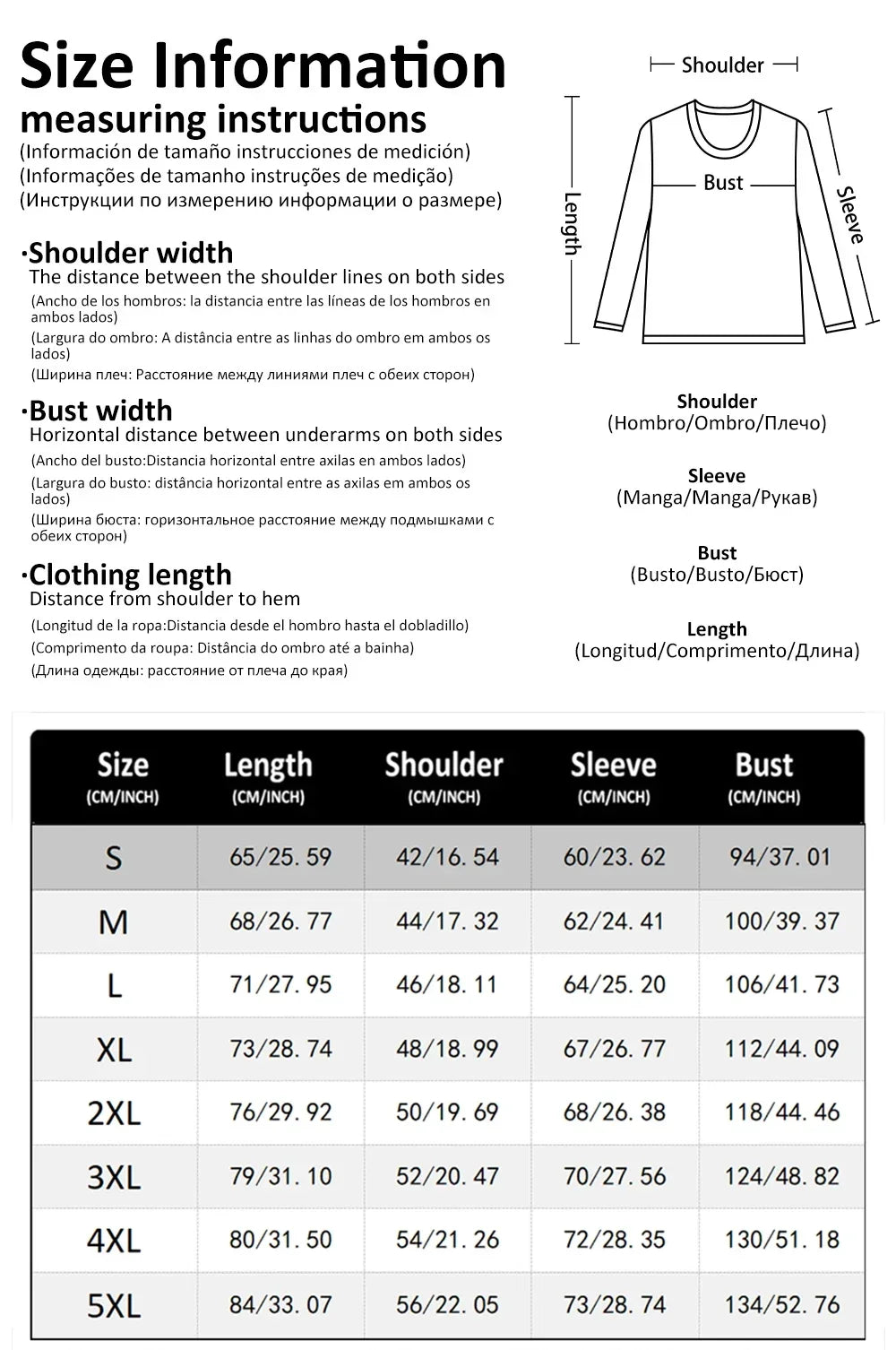 Horror Skulls Style Men T-Shirts Spring Autumn Long Sleeve Rock Skull 3D Print Street Hip Hop Male Tees 6XL Big Size Casual Tops