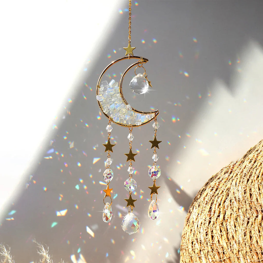 Crystal Moon Suncatchers | suncatchers | Wiccan Center