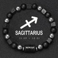 Sagittarius Zodiac Bracelet Natural Stone