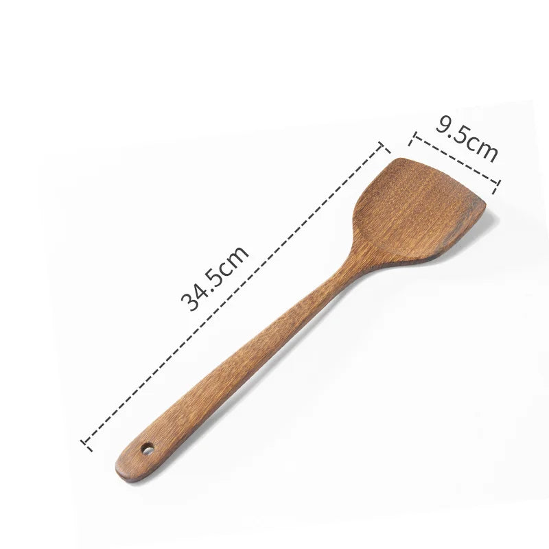 DecorBites™ Kitchen Utensils Set: Non-Stick Cookware with Wooden Handles | | Wiccan Center