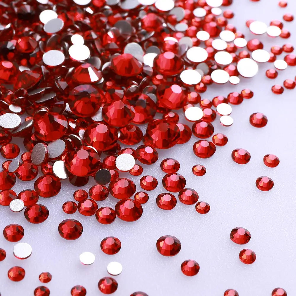 1440PCS SS3-SS20 Mix Size Non-Hotfix Glass FlatBack Rhinestones | Non-Hotfix | Wiccan Center