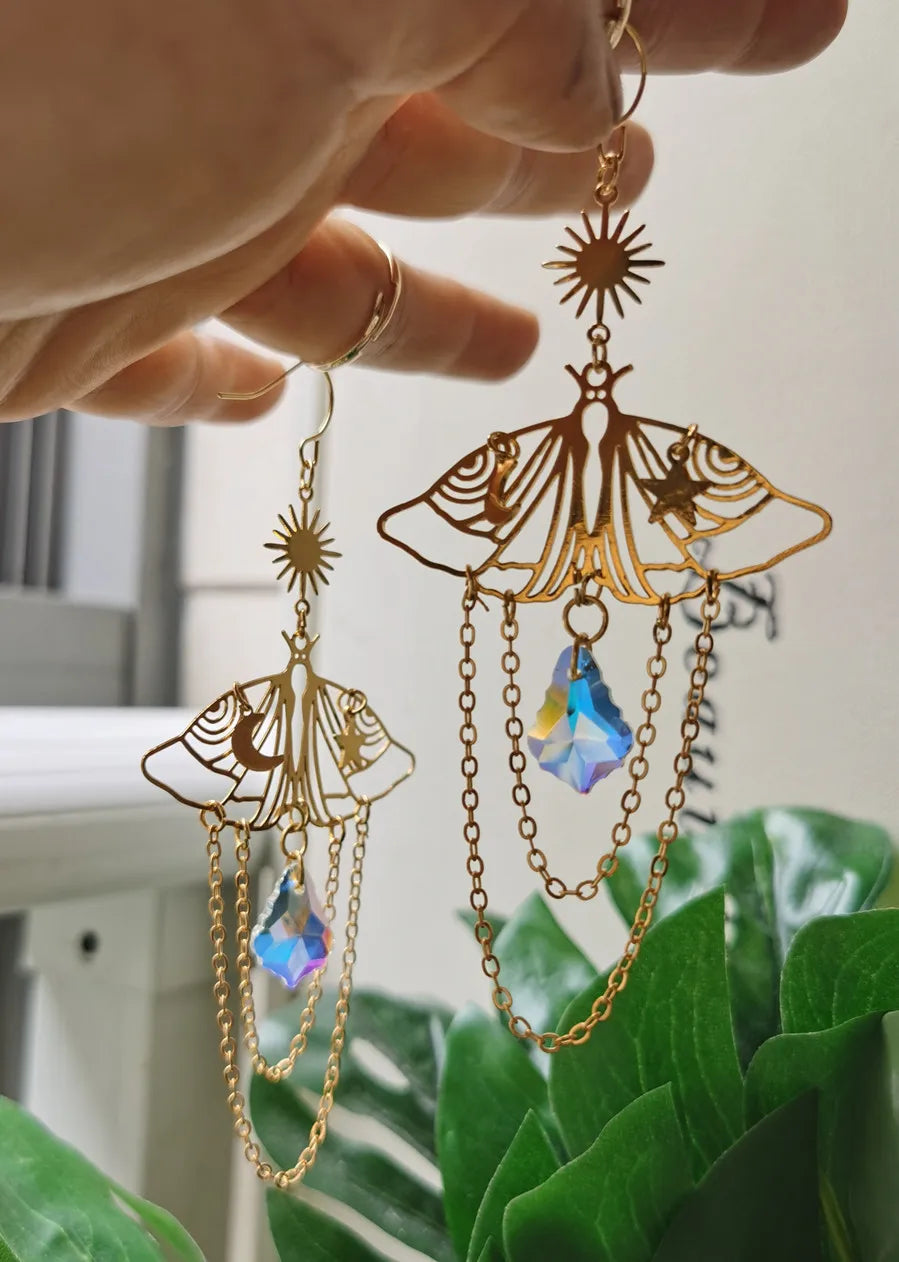 Assorted Moth & Butterfly Dangle Earrings | earrings | Wiccan Center