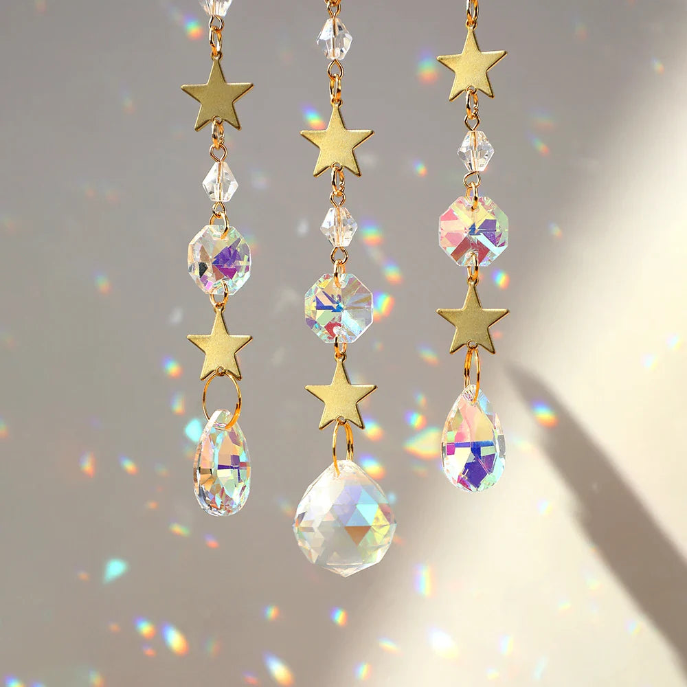 Crystal Moon Suncatchers | suncatchers | Wiccan Center