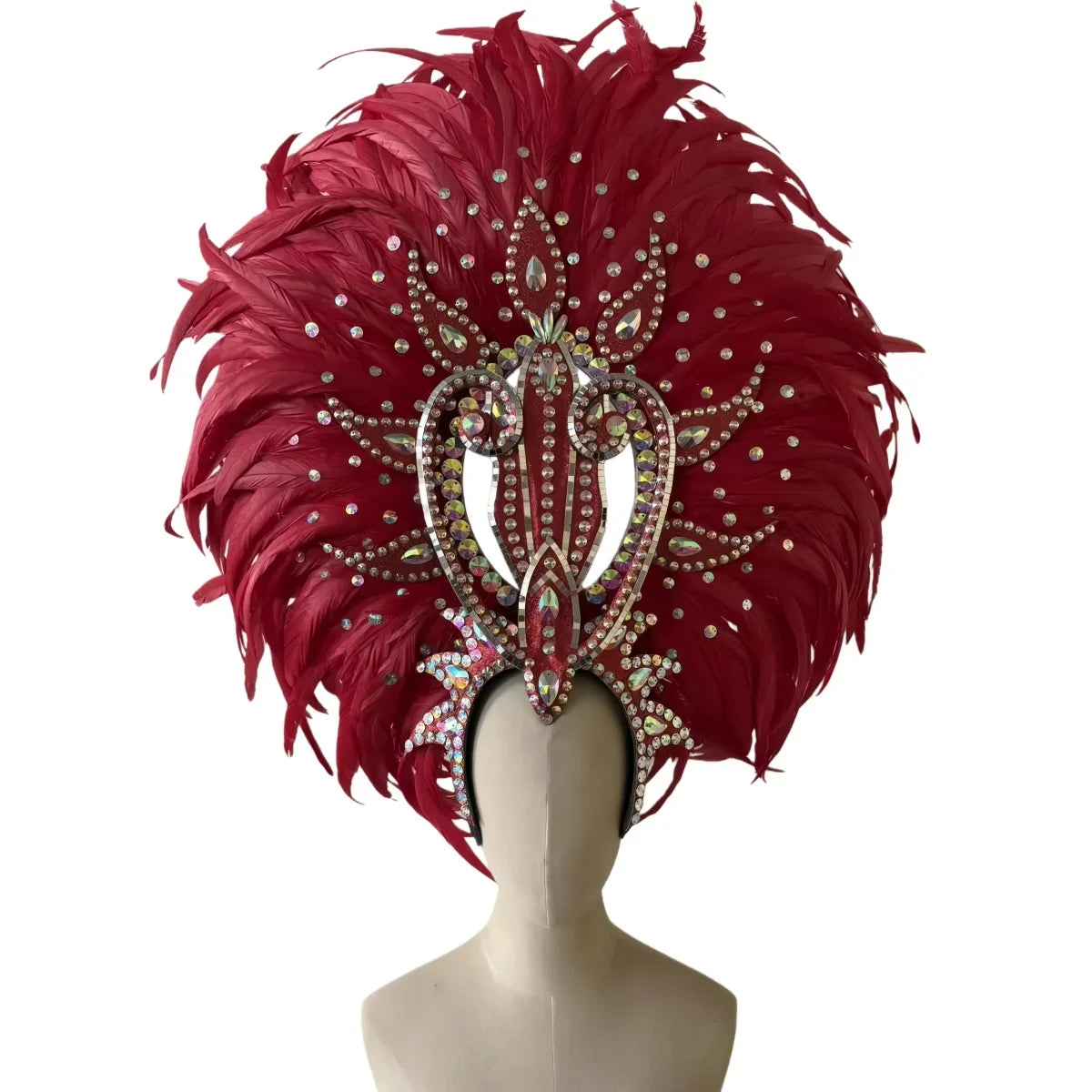 The Stardust Copacabana Feather Crown – Samba Parade Headdress | Headdress | Wiccan Center