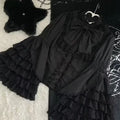 Flare Sleeve Bow Shirt | | Wiccan Center