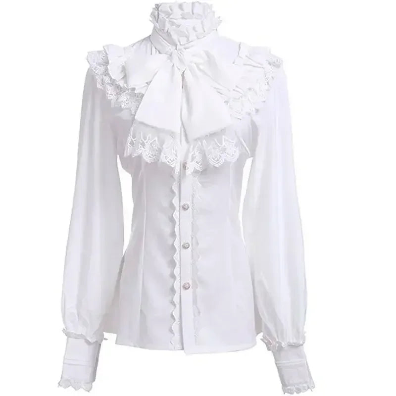 Flare Sleeve Bow Shirt | | Wiccan Center
