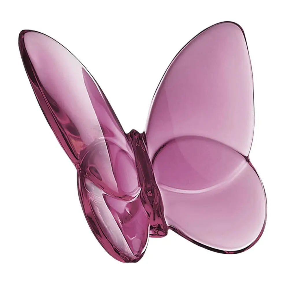 Multiple Color Crystal Butterfly Figurines Super Winkling Reflective Glass Butterfly Ornament Vivid Home Decor