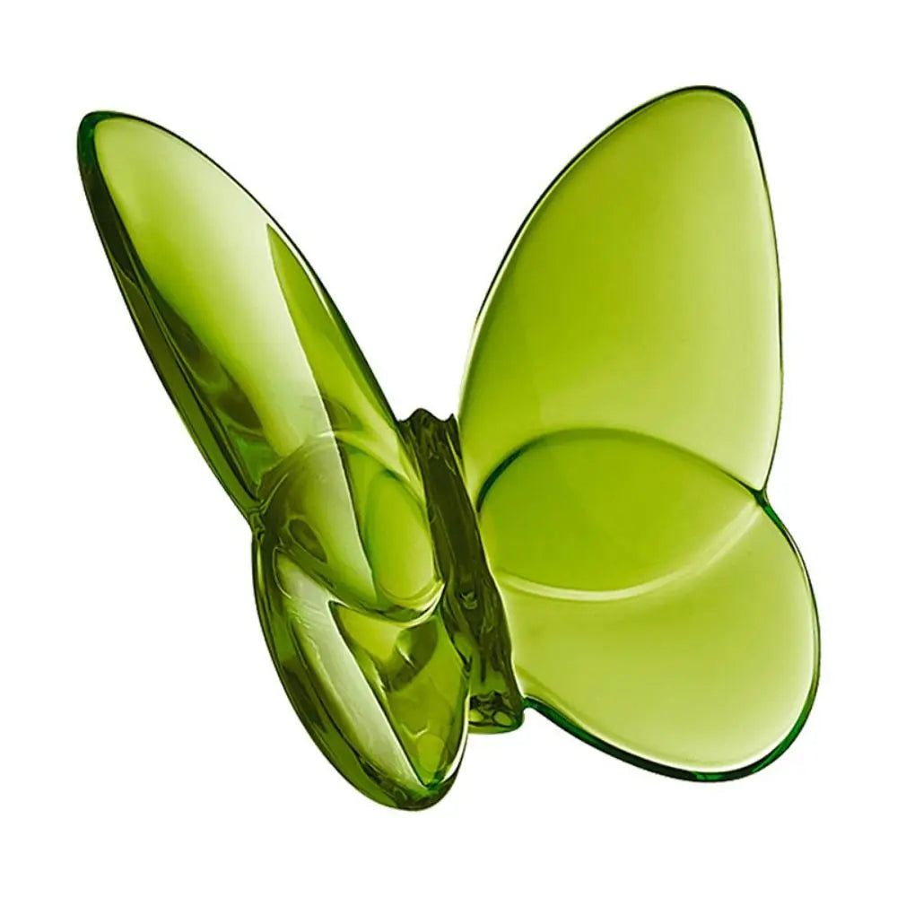 Multiple Color Crystal Butterfly Figurines Super Winkling Reflective Glass Butterfly Ornament Vivid Home Decor